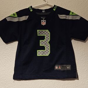 NFL Kids Navy and Lime Green Jersey
